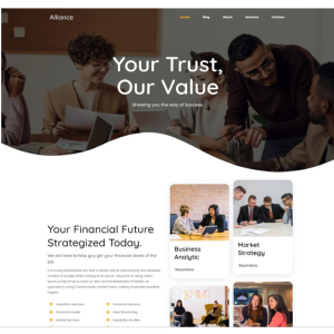 Pagina web para aseguradora, afianzadora u otro. Consta de pagina principal, acerca de la empresa, los servicios que ofrece y la localización o contacto.