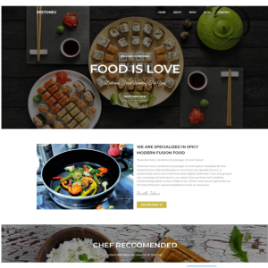 Pagina web para comida china u otro. Consta de pagina principal, acerca de la empresa, los servicios que ofrece y la localización o contacto.