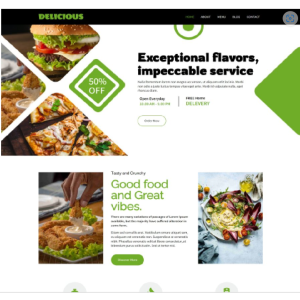 Pagina web para comida rápida u otro. Consta de pagina principal, acerca de la empresa, los servicios que ofrece y la localización o contacto.