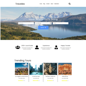 Pagina web para turismo de moda u otro. Consta de pagina principal, acerca de la empresa, los servicios que ofrece y la localización o contacto.